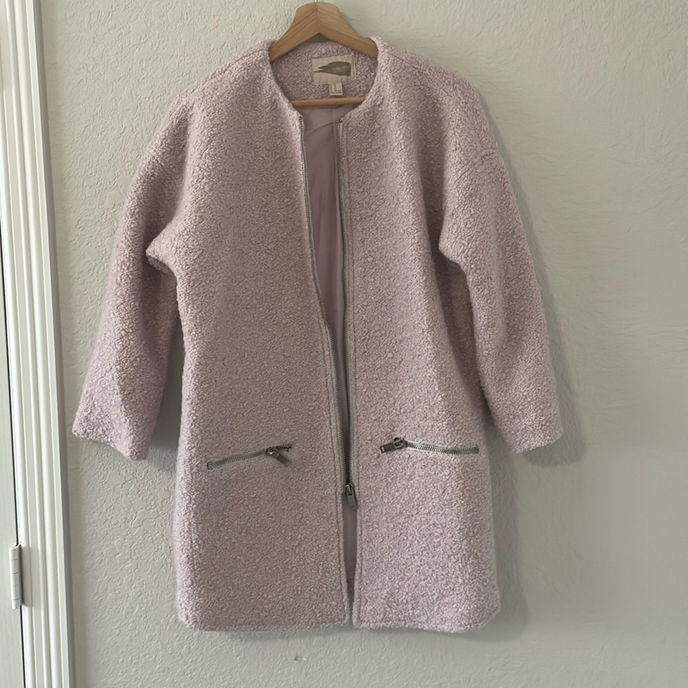 Forever 21 Boucle Wool Coat Sz XS